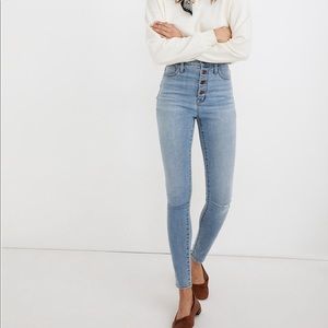 Madewell High-Rise Roadtripper Jeans, Size 29 Tall